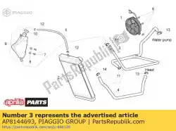 koeler-pomp pijp van Piaggio Group, met onderdeel nummer AP8144693, bestel je hier online: