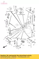 Tutaj możesz zamówić ko? Nierz od Yamaha , z numerem części 9038706M1600: