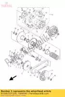 93306253Y200, Yamaha, cuscinetto yamaha xc 115 2014, Nuovo