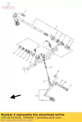 Ici, vous pouvez commander le arbre de changement de vitesse auprès de Yamaha , avec le numéro de pièce 23P181010200: