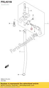 Suzuki 4435732470 lente, brandstof coc - Onderkant