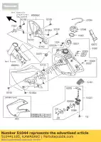 510441185, Kawasaki, tube-assy klx650-d1 kawasaki kdx klx kx 60 65 80 85 110 125 200 250 300 500 650 1996 1997 1998 1999 2000 2001 2002 2003 2005 2006 2007 2008 2009, New