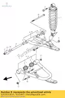 5243031810, Suzuki, jeu de bras, suspens suzuki lt a700x kingquad 4x4 a450x 700 450 , Nouveau