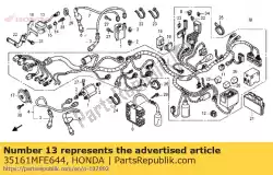 Aquí puede pedir sensor de comp., ángulo de inclinación de Honda , con el número de pieza 35161MFE644: