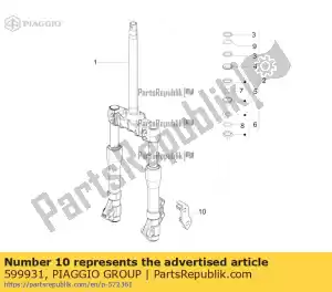 Piaggio Group 599931 cover - Bottom side