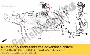 honda 17621MGPD62 seal breather - Bottom side