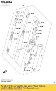 suzuki 5135123K00 pet - Onderkant