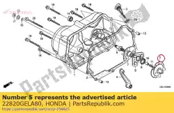 Tutaj możesz zamówić brak opisu w tej chwili od Honda , z numerem części 22820GELA80: