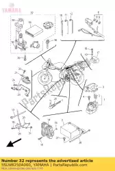 Aquí puede pedir sw principal kit de inmovilizador de Yamaha , con el número de pieza 5SLW8250A000: