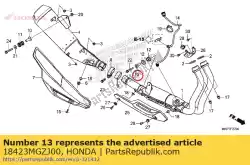 Tutaj możesz zamówić ko? Nierz, np. Monta? Na rurze od Honda , z numerem części 18423MGZJ00: