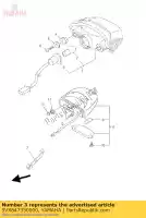 5VX847350000, Yamaha, cavo yamaha fz 600 2004 2005 2006 2007 2008 2009, Nuovo