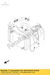 Aqui você pode pedir o mangueira, reservatório em Suzuki , com o número da peça 1798145C00: