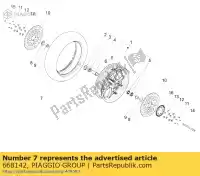 668142, Piaggio Group, pneumatico anteriore (sava) 120 / 70-15 