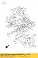 5STWE5121000, Yamaha, carter 2 yamaha xf 50 2007 2008 2009, Nieuw