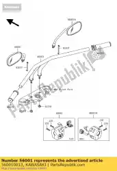 Here you can order the mirror-assy,lh vn1600-b1h from Kawasaki, with part number 560010013: