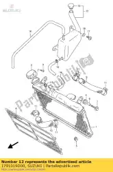 Here you can order the tank,reservoir from Suzuki, with part number 1791019D00: