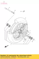 Qui puoi ordinare morsetto da Yamaha , con numero parte 904641400300: