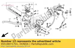 Qui puoi ordinare separatore comp. Da Honda , con numero parte 45518KY1701: