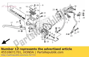 Honda 45518KY1701 separatore comp. - Il fondo