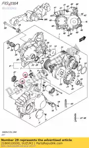 Suzuki 2186010G00 sensore assy, ??sec - Il fondo