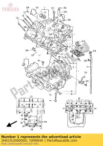 Yamaha 3HE151000000 crankcase assy - Bottom side