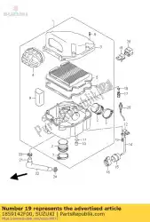 sensor, druk van Suzuki, met onderdeel nummer 1859142F00, bestel je hier online: