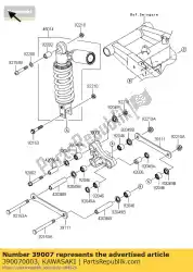 Here you can order the arm-susp,uni trak zr750-j1h from Kawasaki, with part number 390070003: