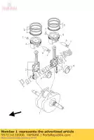 5S7114110000, Yamaha, krukas yamaha  xvs 950 2009 2010 2011 2012 2014 2015 2016 2017 2018 2019 2021, Nieuw