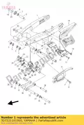 Here you can order the rear arm comp. From Yamaha, with part number 3D7221101000: