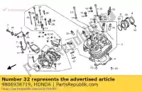 9806938719, Honda, Bougie honda cb trx 300 450 1986 1988 2000 2001 2002 2003 2004 2005 2006 2007 2008, Nouveau