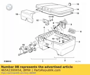 bmw 46542300454 pin - Onderkant