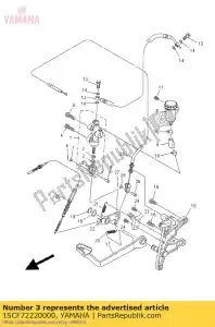 yamaha 1SCF72220000 articulação - Lado inferior