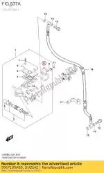 Here you can order the holder,mstr cyl from Suzuki, with part number 5967105A00: