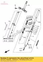 46X231700000, Yamaha, cylinder, frtfrk yamaha fz srx 600, Nowy