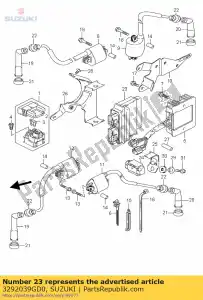 suzuki 3292039GD0 control unit,fi - Bottom side