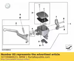 Tutaj możesz zamówić komplet korków, zbiornik p? Ynu, hamulce od BMW , z numerem części 32729480023: