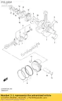 1222931J000A0, Suzuki, palier c. arbre suzuki dl vstrom a dl1000a v strom dl1000xa 1000 , Nouveau