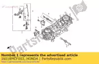 16018MCF003, Honda, zestaw d?wigni, rozrusznik honda vtr  sp2 fire storm f sp1 vtr1000sp 1000 , Nowy