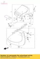 Here you can order the washer, finish from Yamaha, with part number 902070638000: