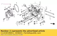 11103KVB901, Honda, bus, motorhanger rubber honda sh i  ad a d ww125ex2 sh125 sh125a sh125ad sh125d ww125 125 , Nieuw