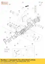 achterwiel cpl. 14 '2013 van KTM, met onderdeel nummer 47110001044, bestel je hier online: