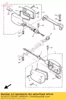 5G2833130000, Yamaha, joint, lentille clignotante yamaha fj xj xjf 1100 900, Nouveau