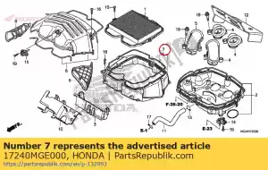 Honda 17240MGE000 comp. custodia, filtro aria m - Il fondo