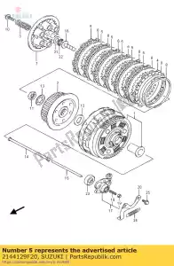 suzuki 2144129F20 tarcza sprz?g?a dr - Dół