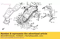 80104KVZ630, Honda, geen beschrijving beschikbaar op dit moment honda nss 250 2008 2009 2010 2011, Nieuw