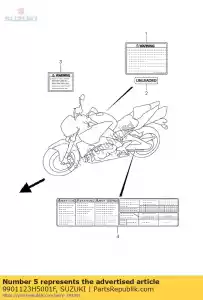 Suzuki 9901123H5001F manuale, proprietario s - Il fondo