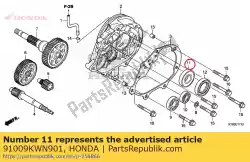 Aquí puede pedir rodamiento, bola radial, 620 de Honda , con el número de pieza 91009KWN901: