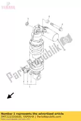 Here you can order the shock absorber assy, rear from Yamaha, with part number 5MT222100000: