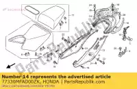 77330MFAD00ZK, Honda, Rail, r rr * nha16p * honda cbf  f a fa cbf1000 cbf1000a cbf1000s cbf1000t cbf1000sa cbf1000ta 1000 , Novo