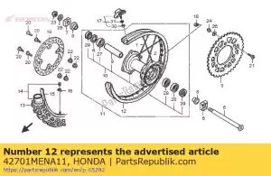 Honda 42701MENA11 obr?cz, rr. ko?o (19x2,15) - Dół